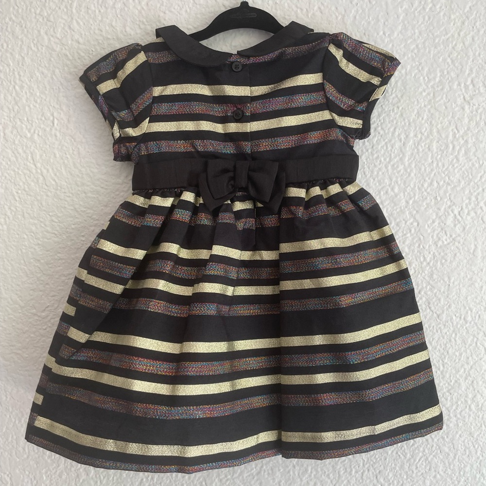 Gymboree Fancy Dress 3-6 Months w/ Bow Headband